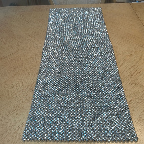 Tahari Home Beaded Centerpiece Table Runner - Picture 1 of 6